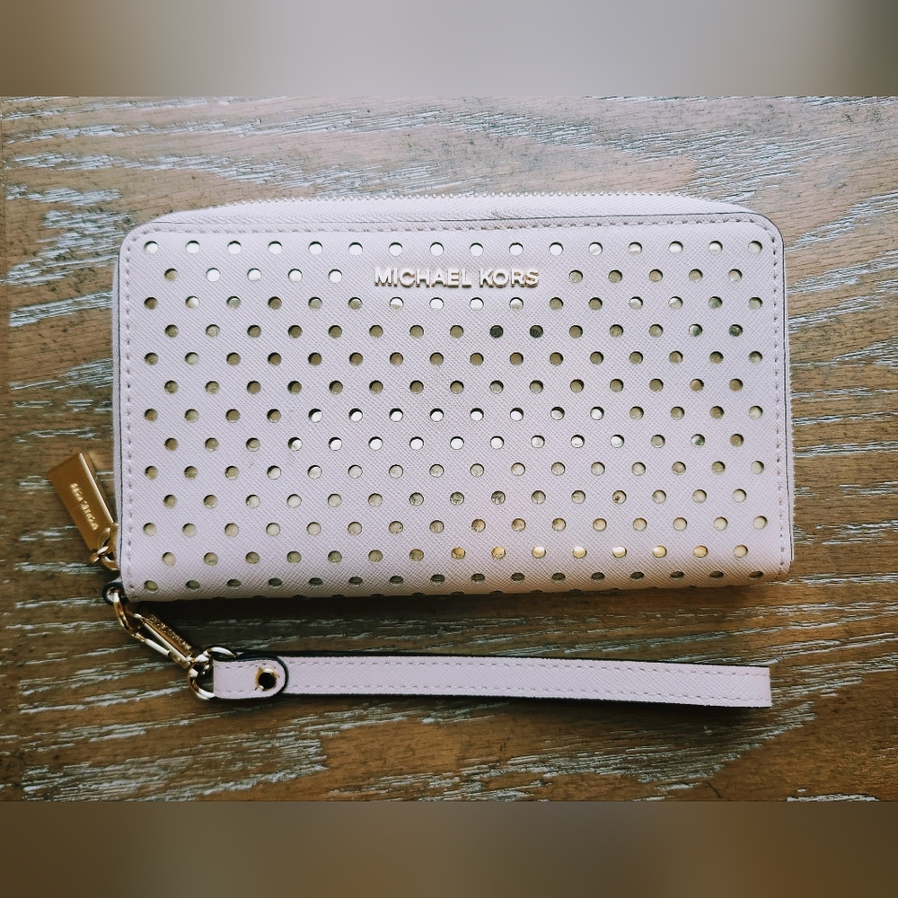 Michael Kors Phone Wristlet - Blush